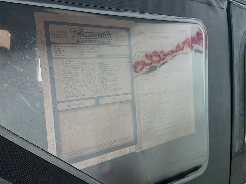 Used 2018 Jeep Wrangler Sport image 35