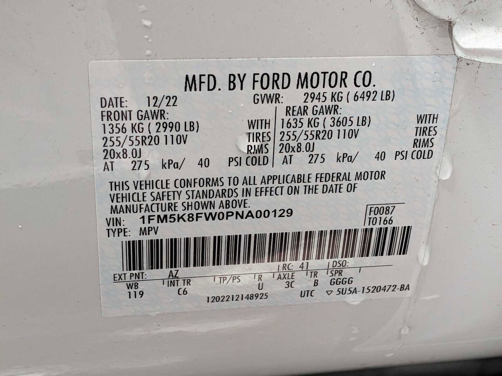 Used 2023 Ford Explorer Limited w/ Hybrid Equipment Group 310A image 36