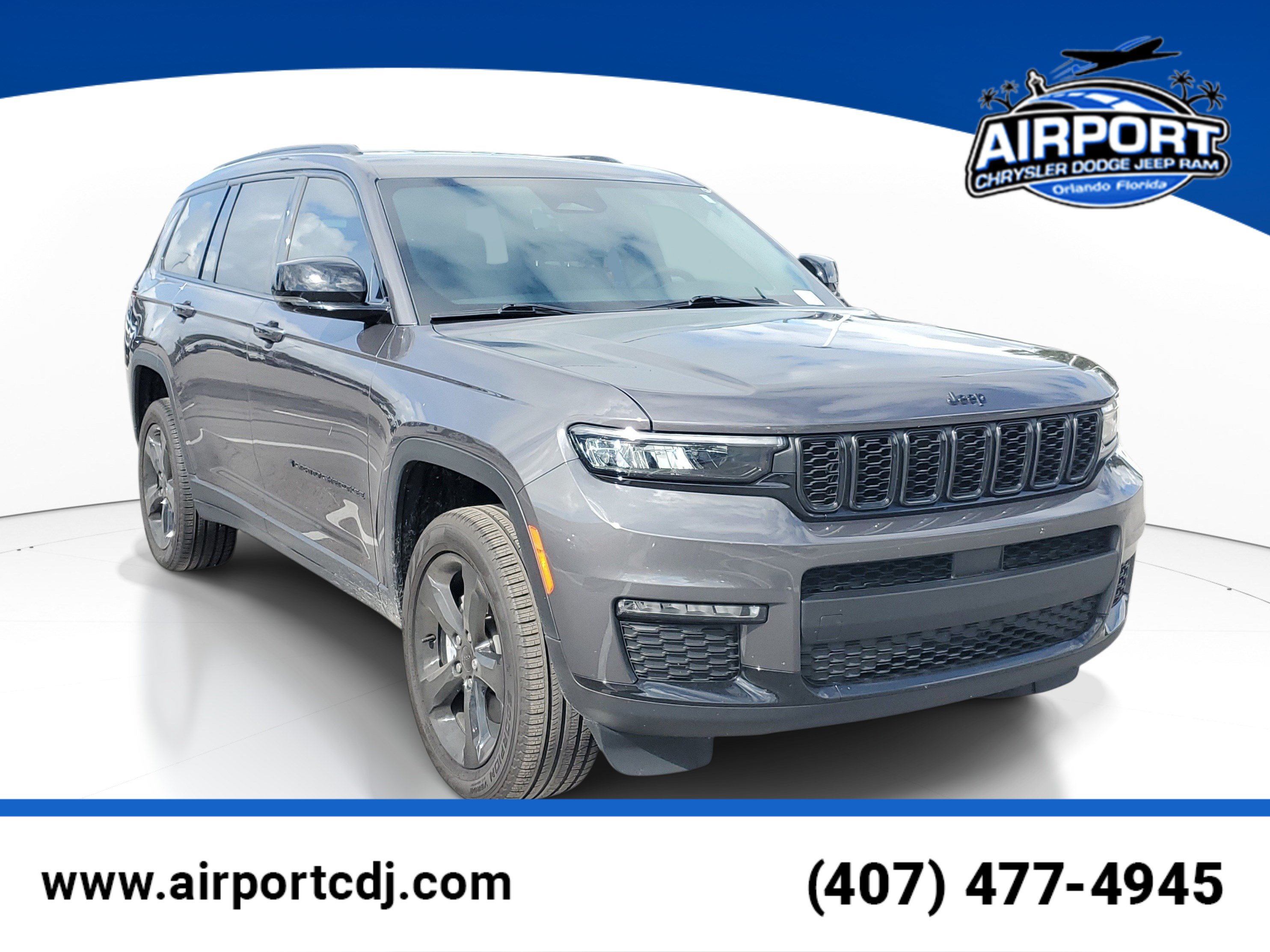 Used 2025 Jeep Grand Cherokee L Limited w/ Black Appearance Package