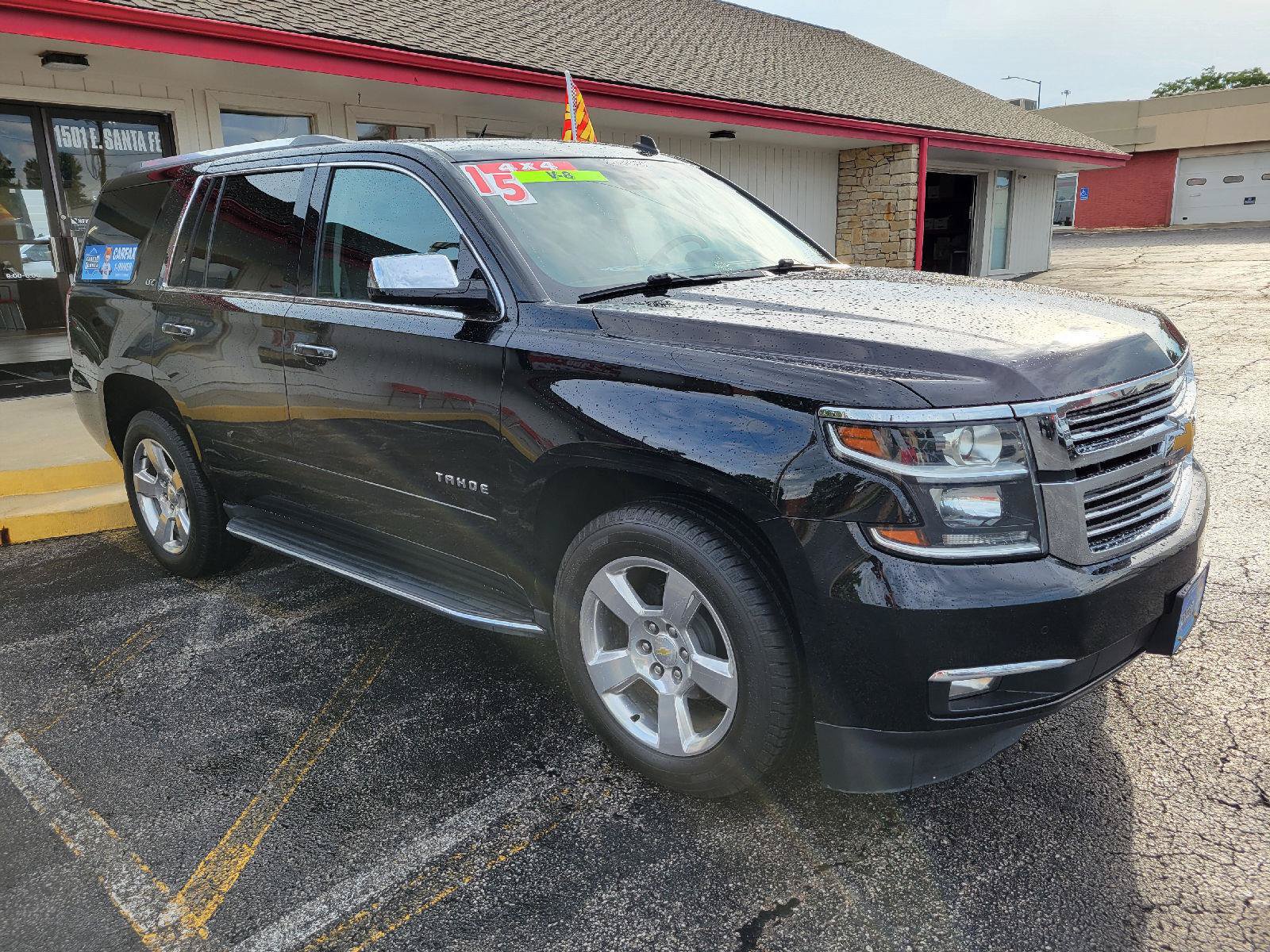 Used 2015 Chevrolet Tahoe LTZ AWD/4WD image 3