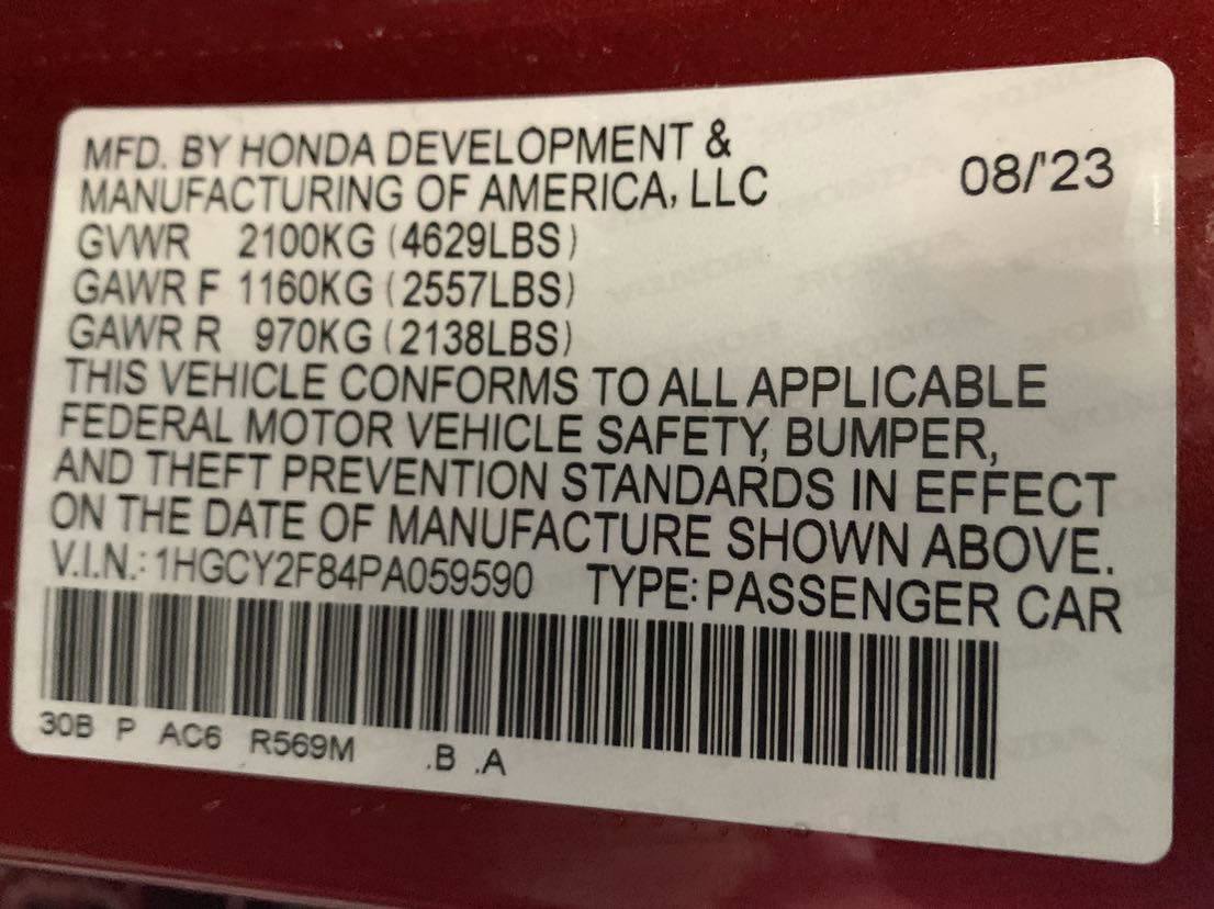 Used 2023 Honda Accord Touring image 49