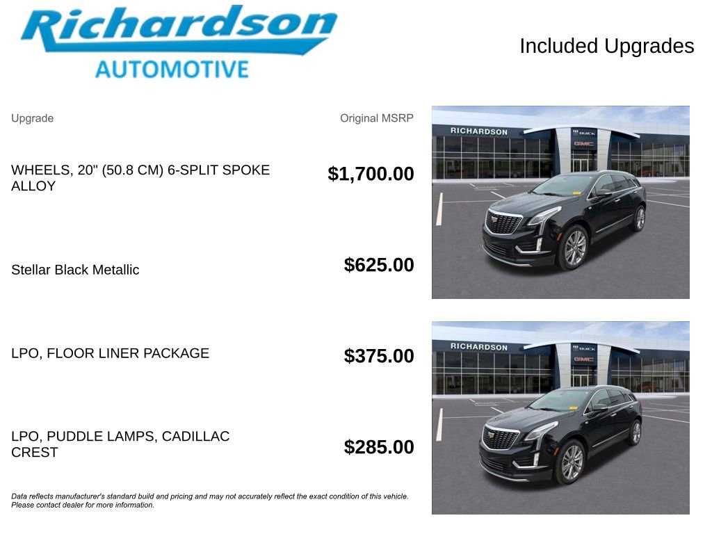 Certified 2023 Cadillac XT5 Premium Luxury w/ LPO, Floor Liner Package image 7