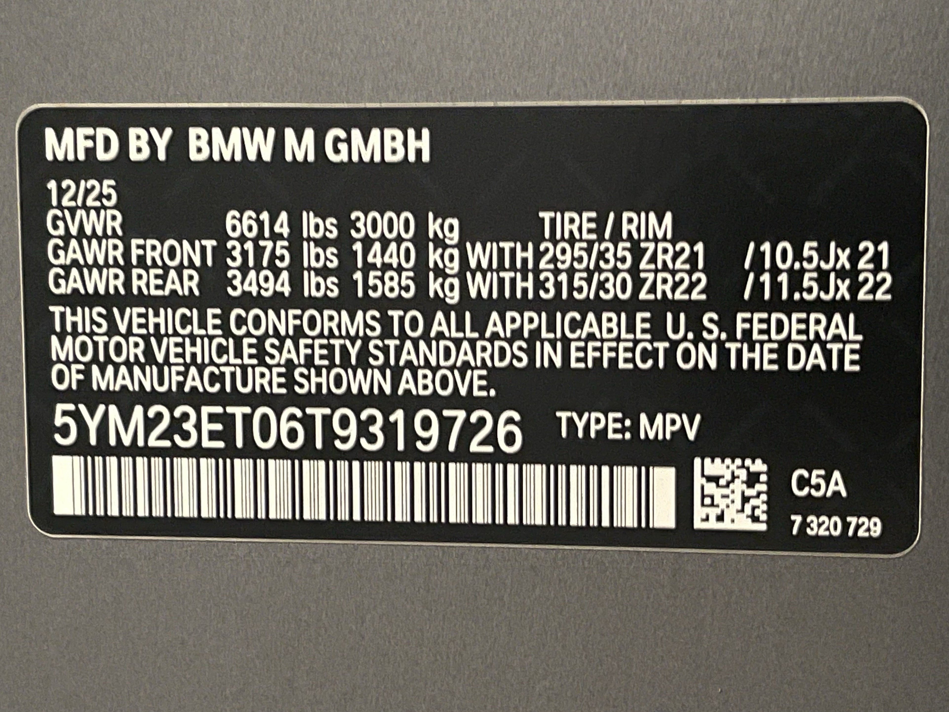Used 2026 BMW X6 M Competition w/ Executive Package AWD/4WD image 25