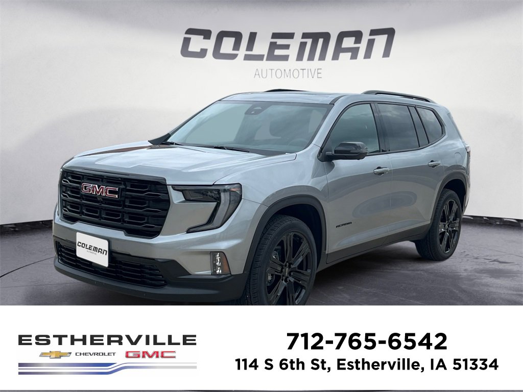 New 2025 GMC Acadia Elevation w/ Elevation Premium Package