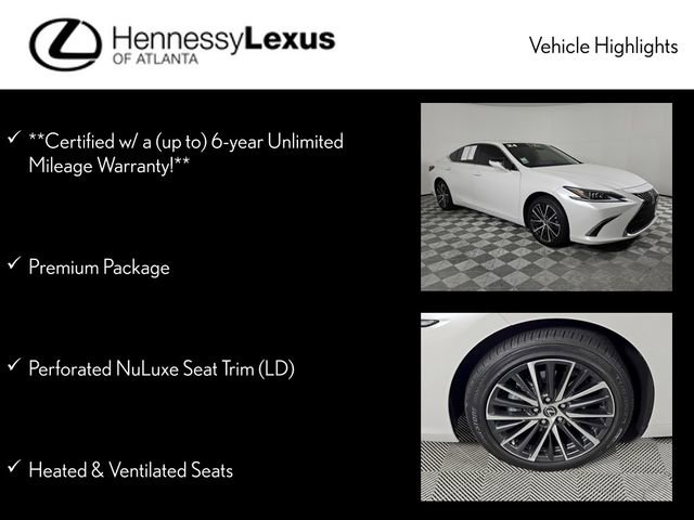 Used 2024 Lexus ES 300h w/ Premium Package image 12