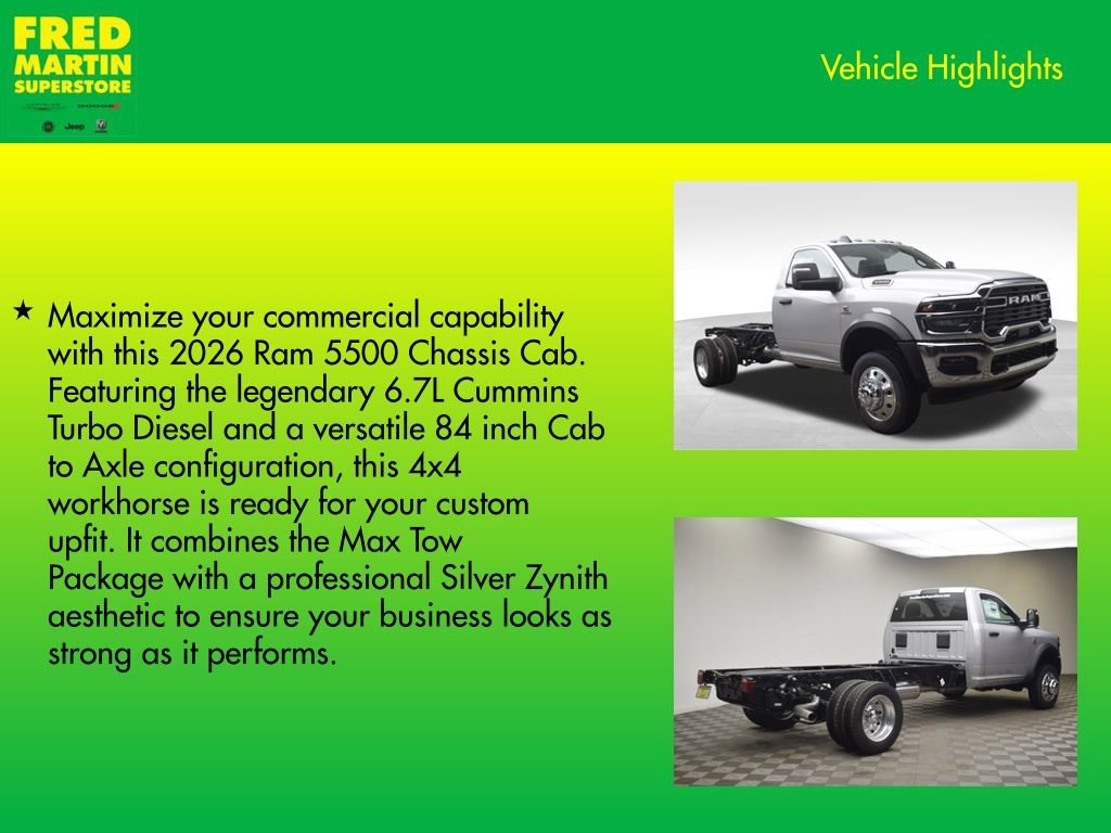 New 2026 RAM 5500 Tradesman image 7