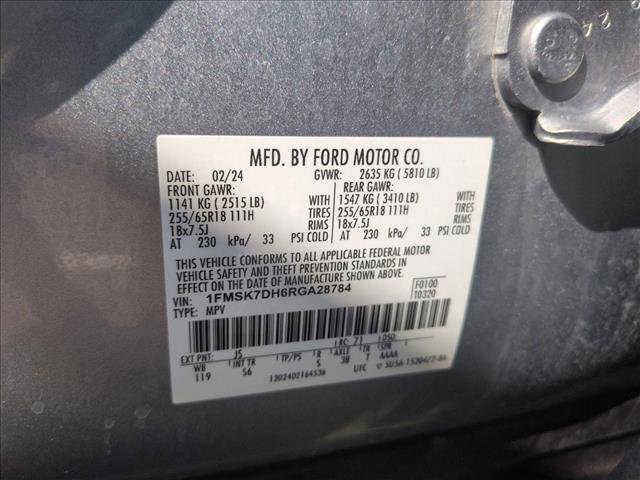 Used 2024 Ford Explorer XLT w/ Equipment Group 202A RWD image 26