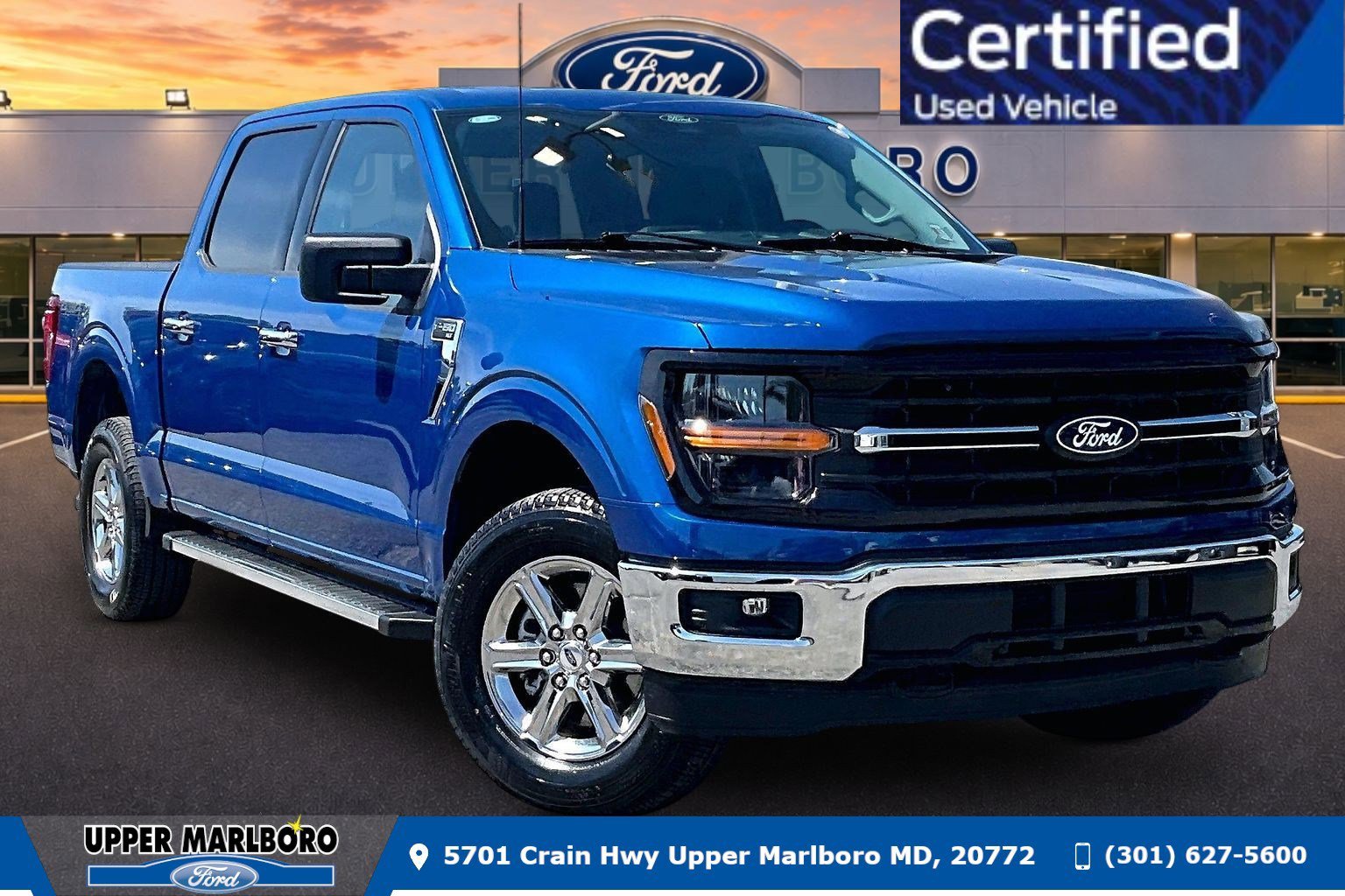 Certified 2025 Ford F150 XLT w/ Equipment Group 301A Standard AWD/4WD image 1