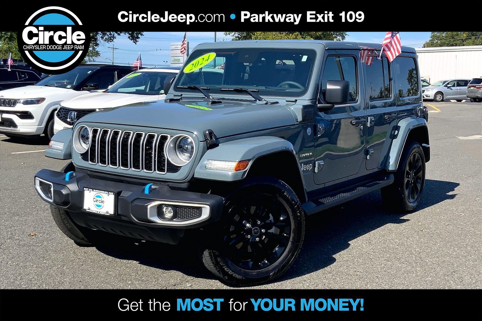 Used 2024 Jeep Wrangler Unlimited Sahara w/ Technology Group