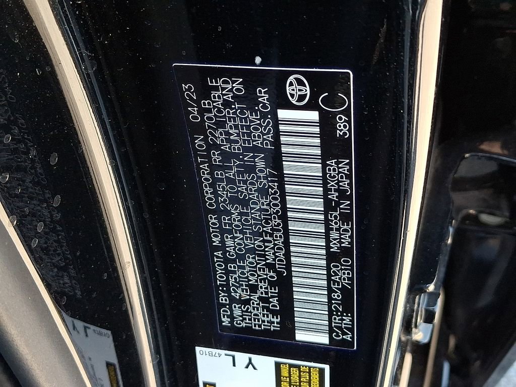 Used 2023 Toyota Prius XLE AWD/4WD image 27