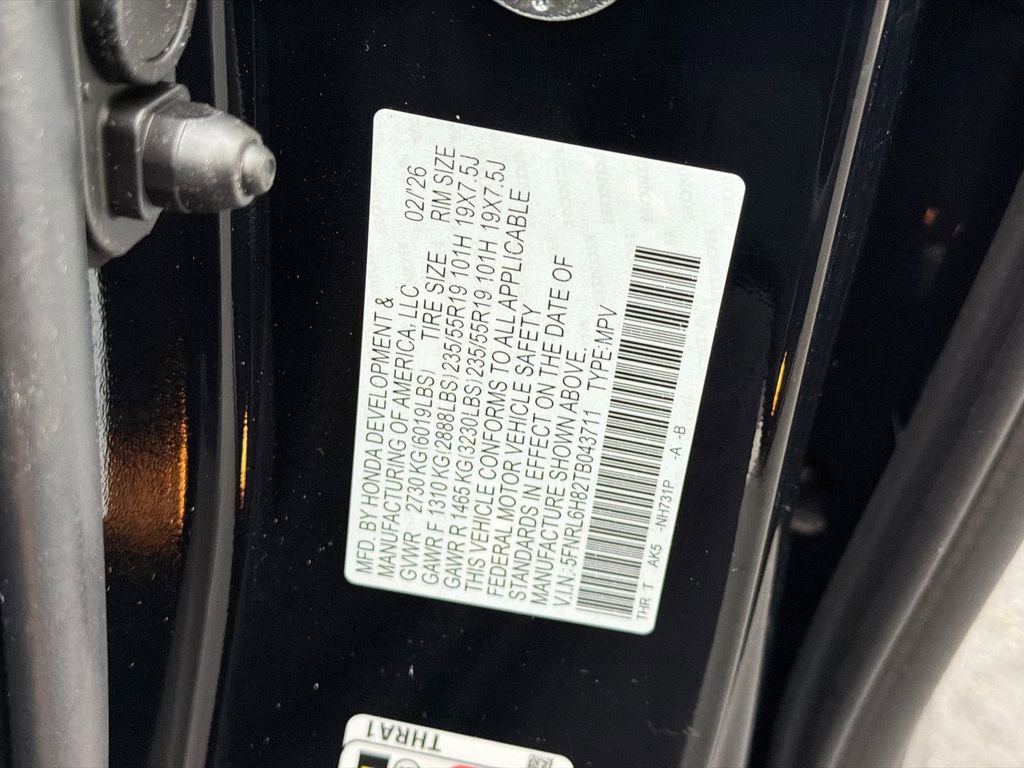 New 2026 Honda Odyssey Touring image 38