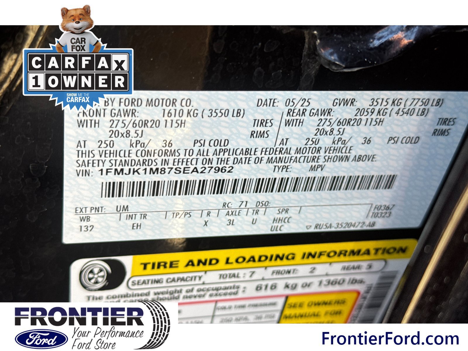 Used 2025 Ford Expedition Max Platinum AWD/4WD image 31