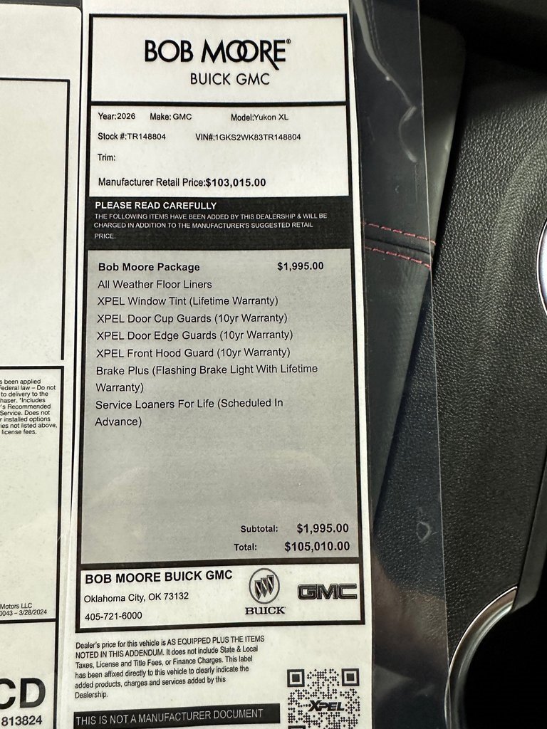 New 2026 GMC Yukon XL AT4 Ultimate image 15