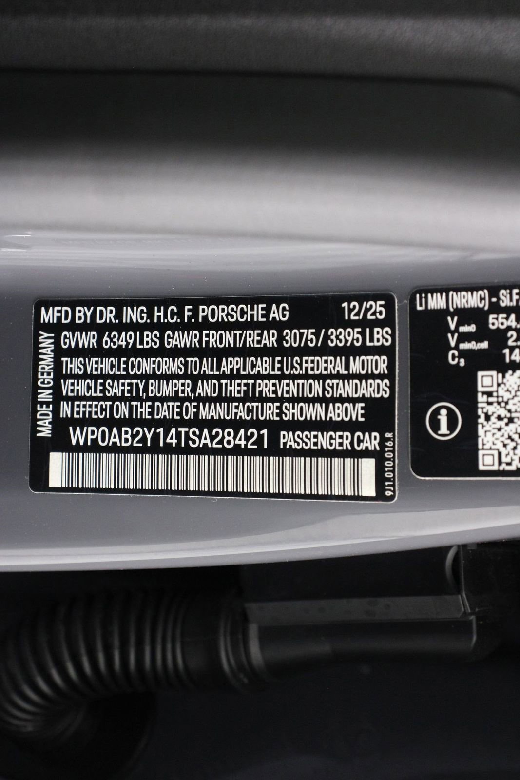 New 2026 Porsche Taycan 4S image 24