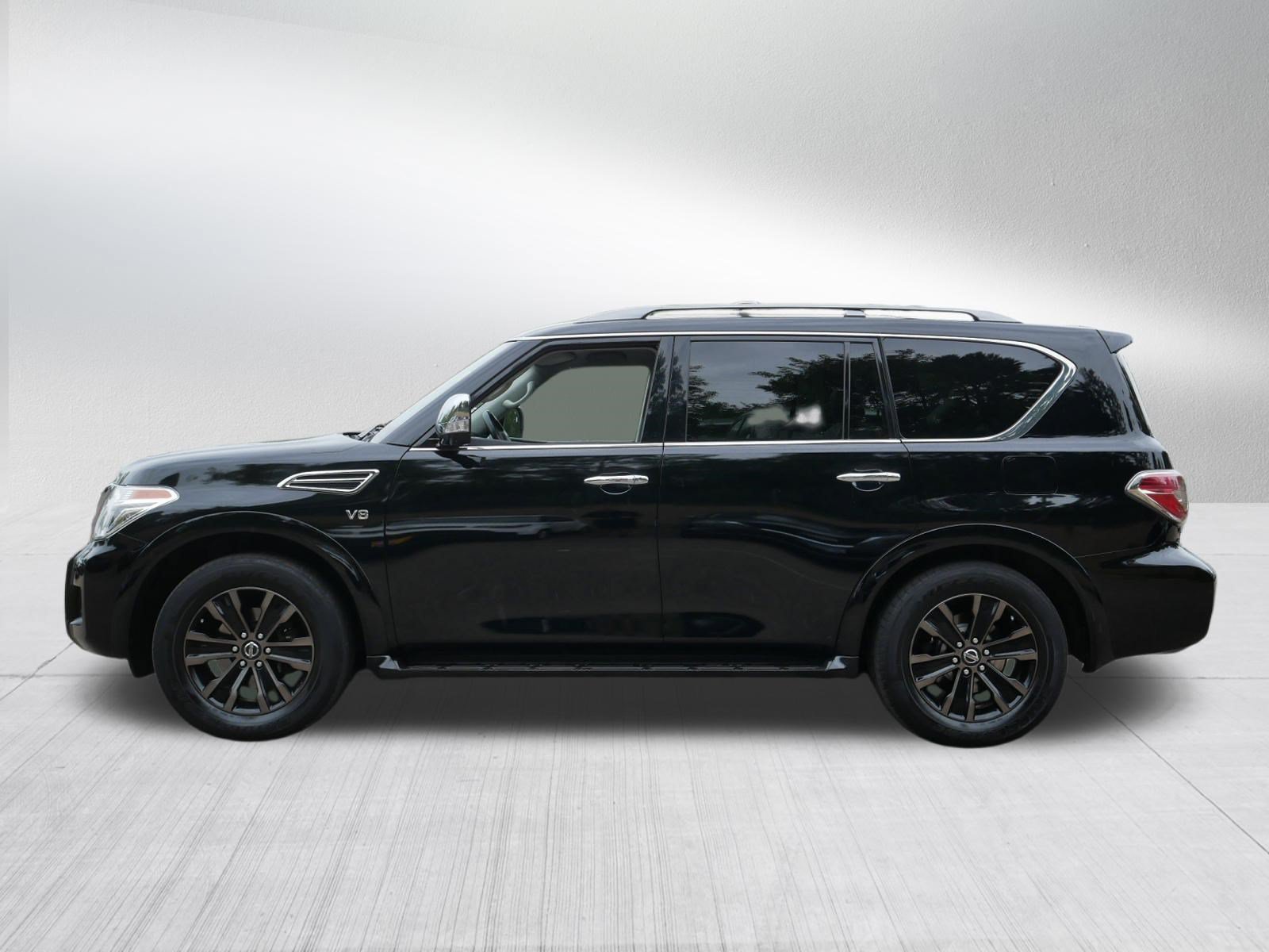Certified 2019 Nissan Armada Platinum w/ Captain's Chairs Package AWD/4WD image 4