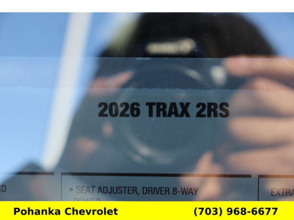 New 2026 Chevrolet Trax RS w/ Sunroof Package FWD image 32