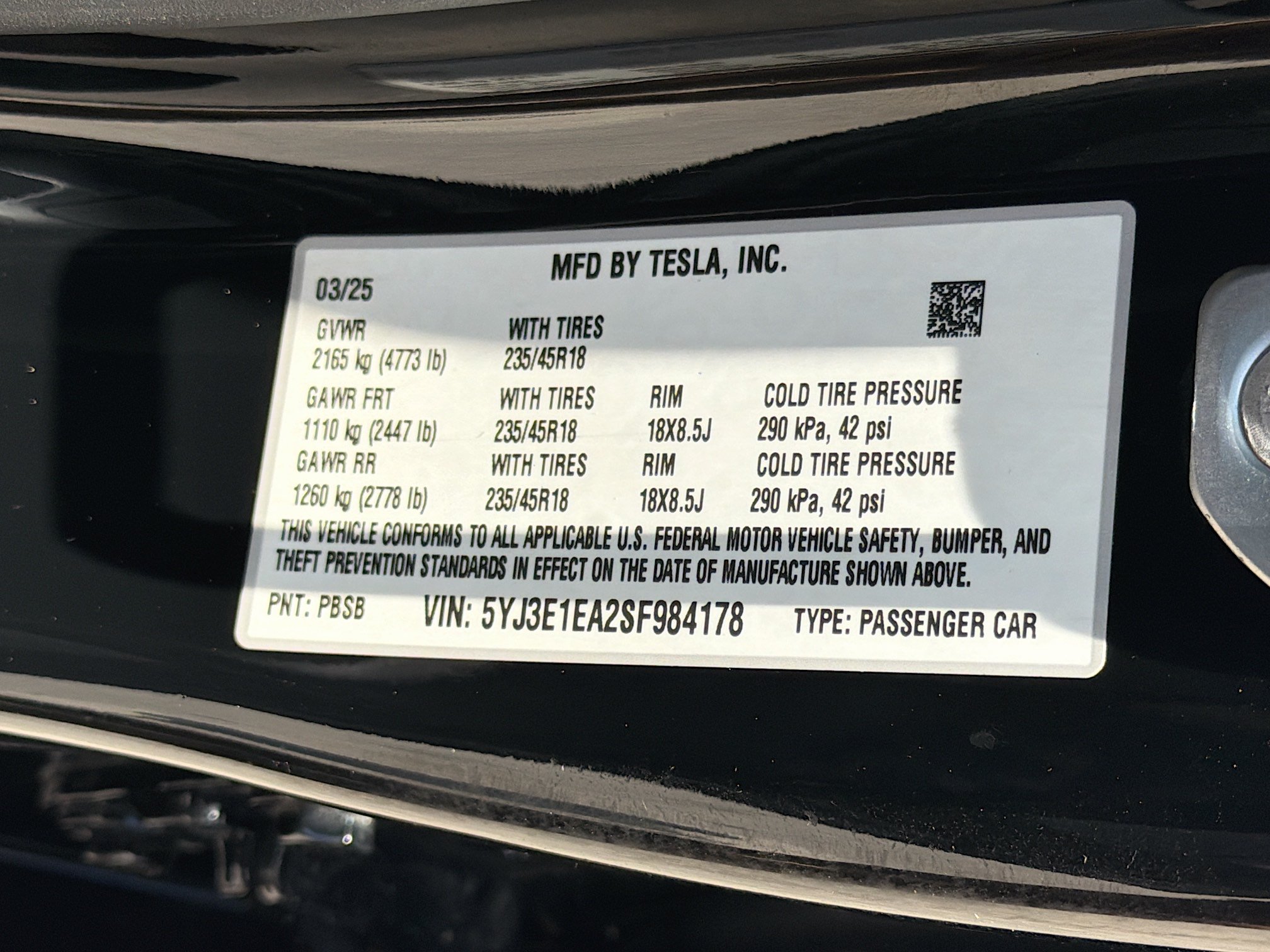 Used 2025 Tesla Model 3 Long Range RWD image 39
