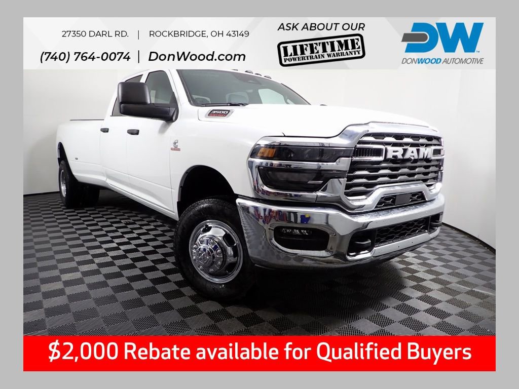 New 2026 RAM 3500 Tradesman w/ Chrome Appearance Group A