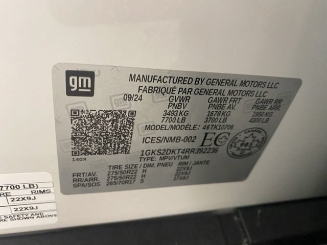 Used 2024 GMC Yukon Denali w/ Advanced Technology Package AWD/4WD image 40