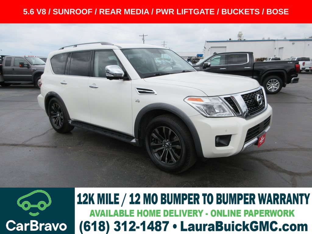Used 2018 Nissan Armada Platinum w/ Captain Seat Package