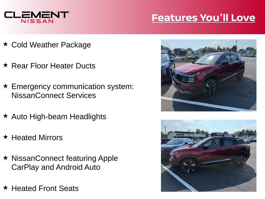 New 2026 Nissan Kicks SR w/ Cold Weather Package AWD/4WD image 9