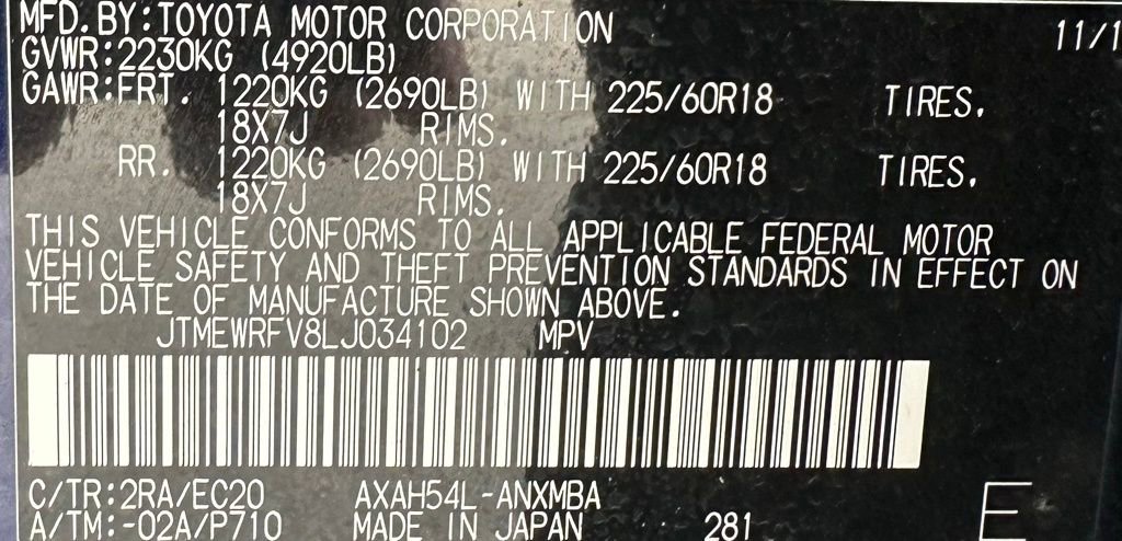 Used 2020 Toyota RAV4 XSE w/ XSE Grade Weather Package image 39