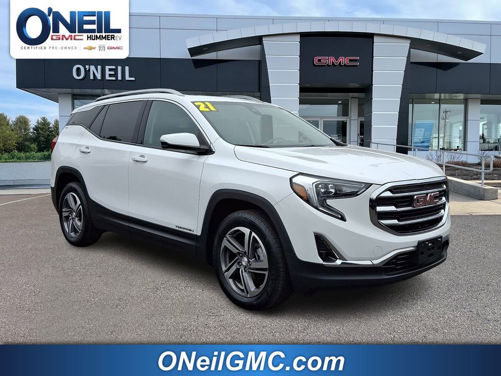 Certified 2021 GMC Terrain SLT w/ Infotainment Package II image 1