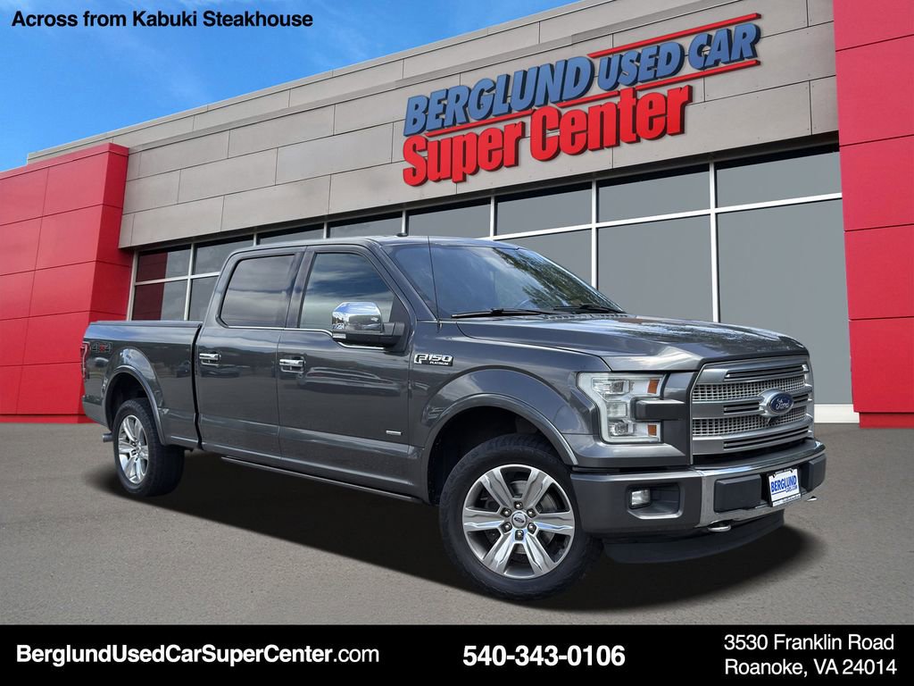 Used 2016 Ford F150 Platinum w/ Equipment Group 701A Luxury