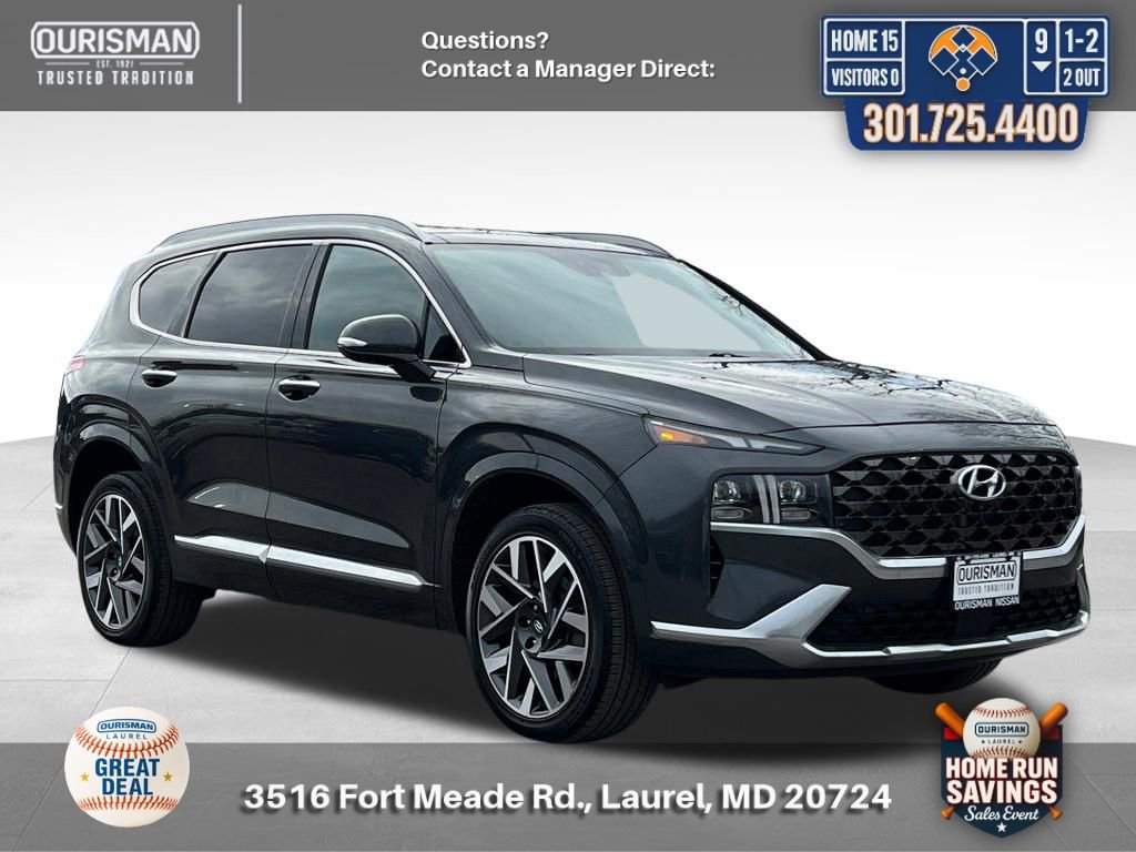 Certified 2021 Hyundai Santa Fe Calligraphy w/ Cargo Package AWD/4WD image 1