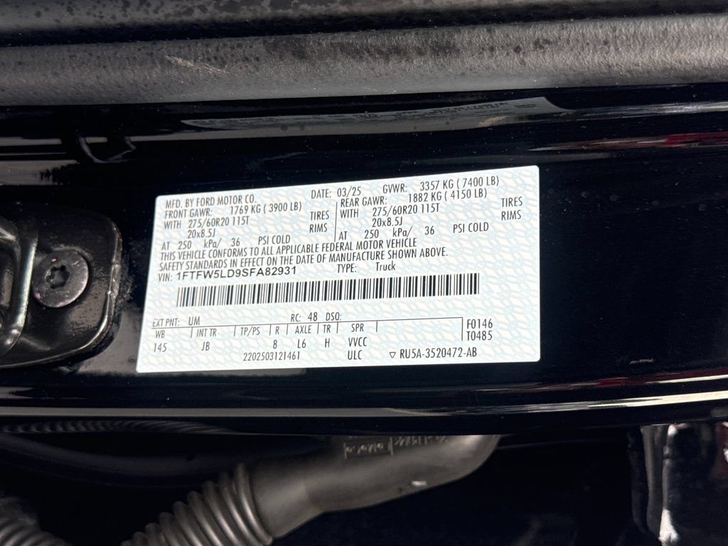 Used 2025 Ford F150 Lariat w/ Equipment Group 502A High AWD/4WD image 29