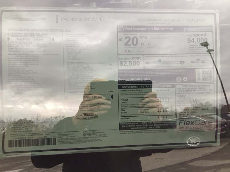 New 2026 Chrysler Pacifica Select image 13