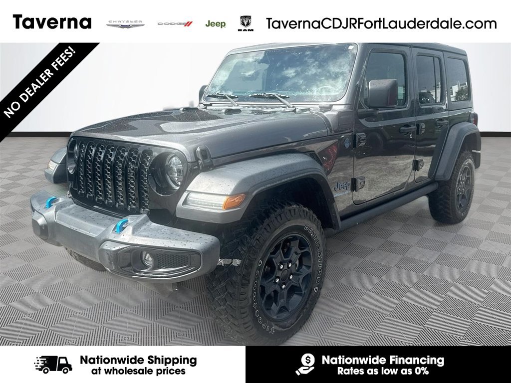Used 2023 Jeep Wrangler Unlimited w/ 8.4" Radio Group