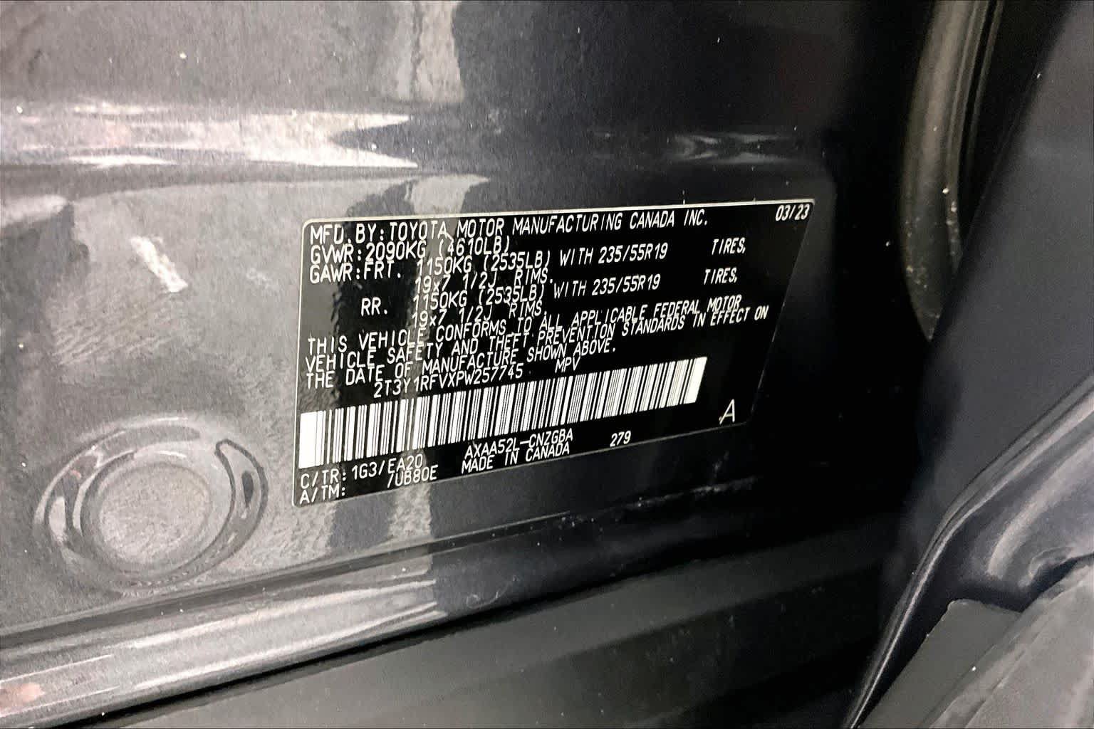 Used 2023 Toyota RAV4 Limited FWD image 35