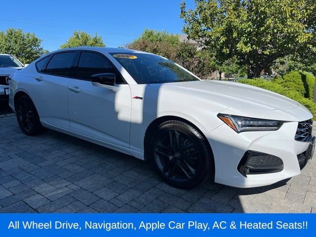 Used 2025 Acura TLX w/ A-SPEC Package AWD/4WD image 3