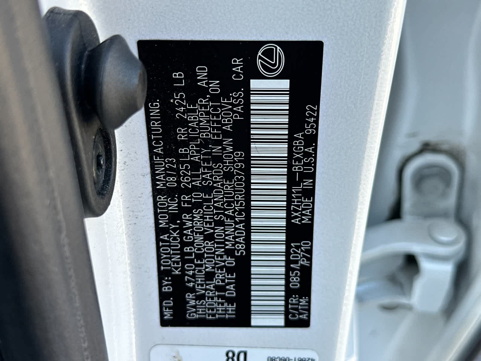 Used 2024 Lexus ES 300h w/ Premium Package FWD image 29