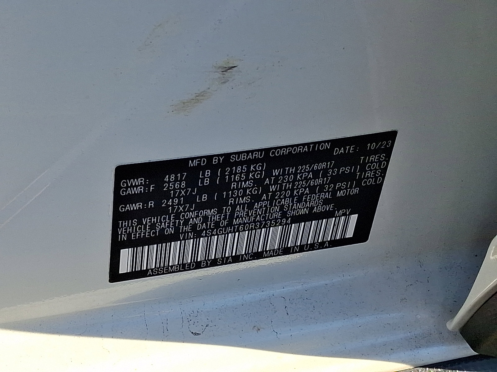 Certified 2024 Subaru Crosstrek 2.5i Wilderness w/ Crosstrek Mirror Package image 29