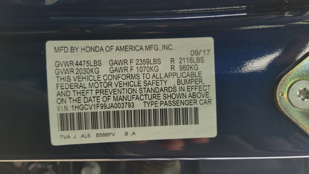 Used 2018 Honda Accord Touring image 25