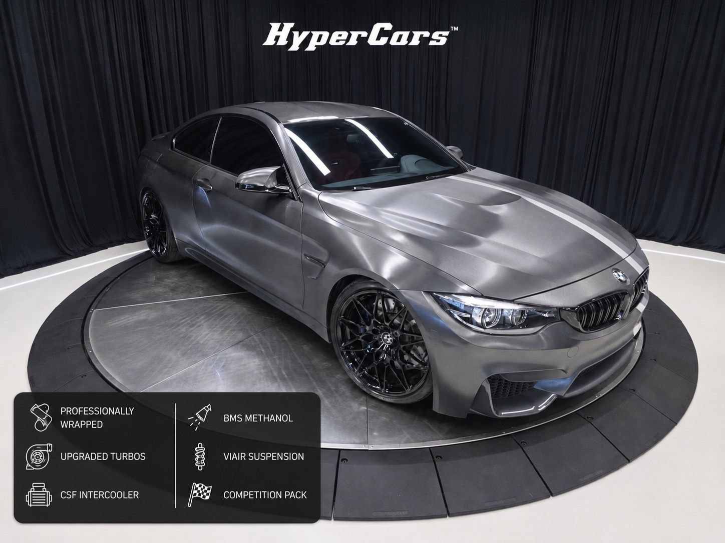Used 2019 BMW M4 Coupe w/ Competition Package RWD image 1