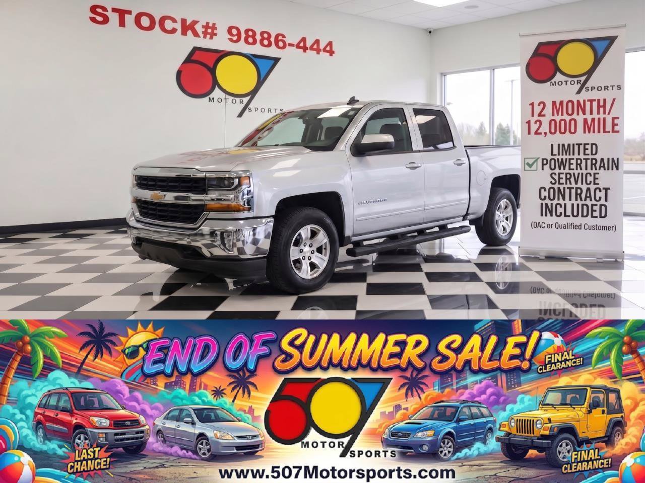 Used 2017 Chevrolet Silverado 1500 LT w/ True North Edition AWD/4WD image 1