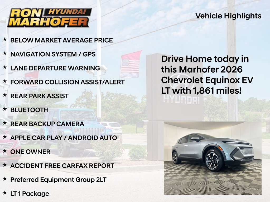 Used 2026 Chevrolet Equinox EV LT FWD image 14