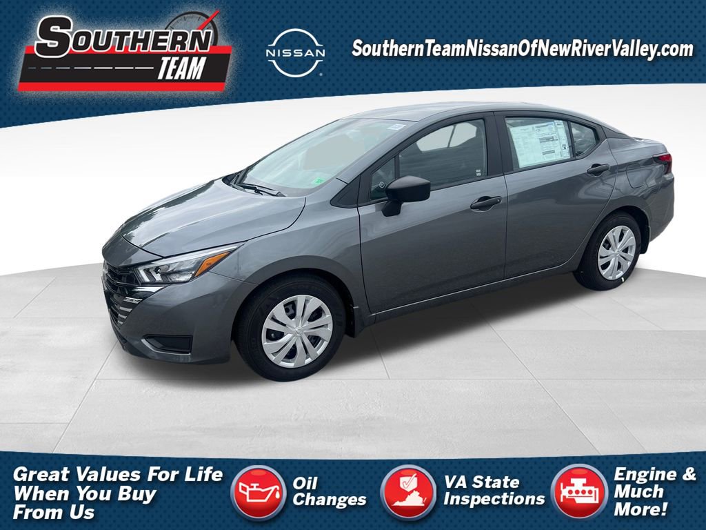New 2025 Nissan Versa S w/ Trunk Package image 1
