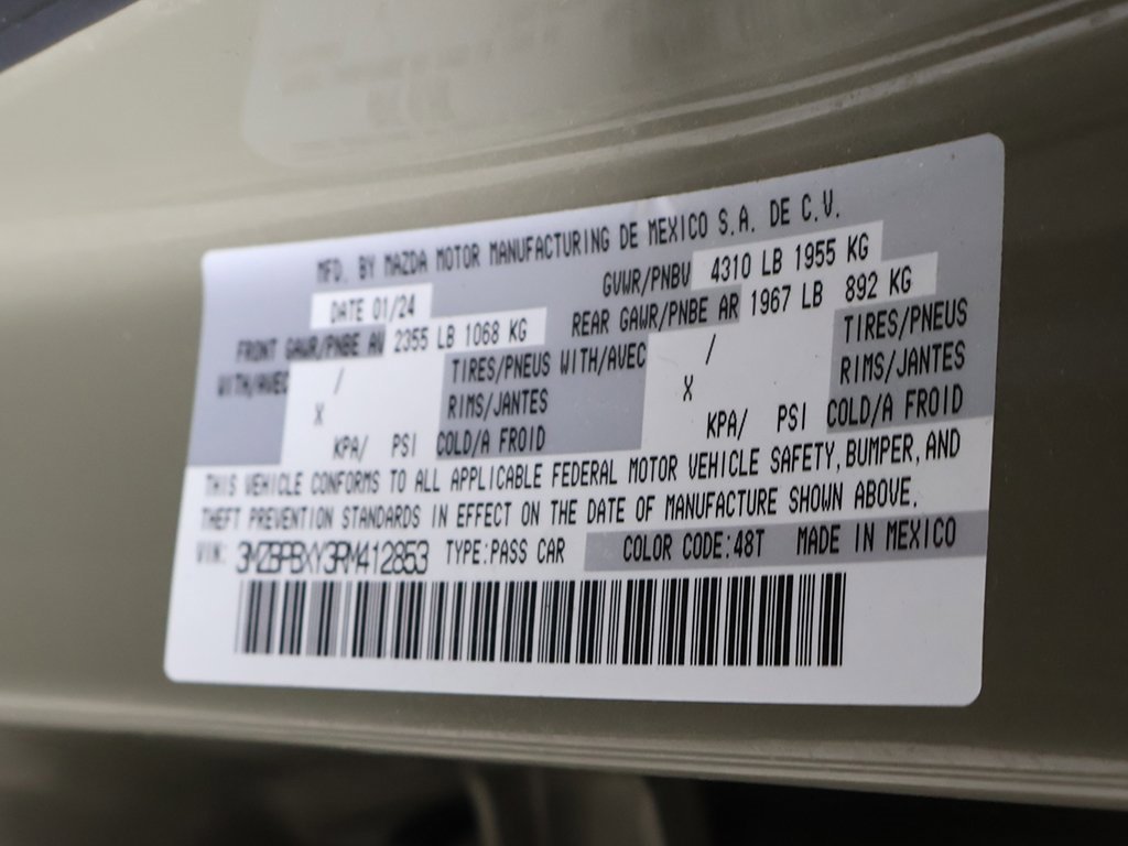 Used 2024 MAZDA MAZDA3 s image 47