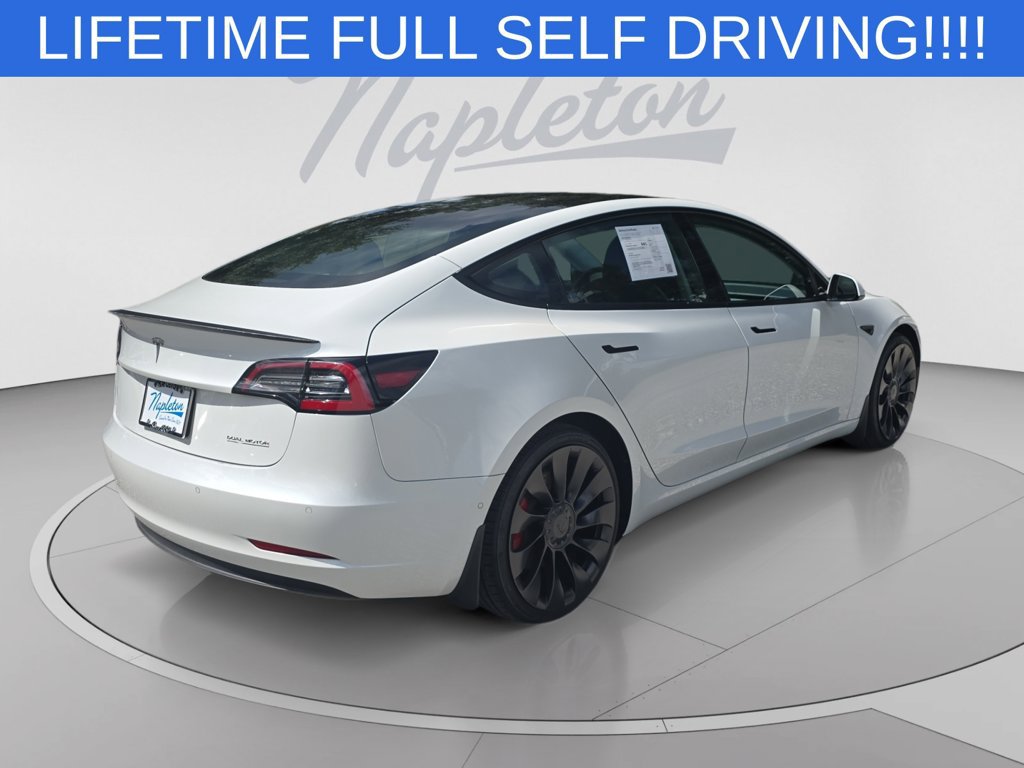Used 2021 Tesla Model 3 Performance AWD/4WD image 5