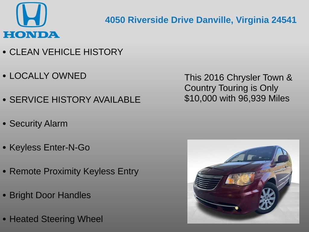Used 2016 Chrysler Town & Country Touring image 12