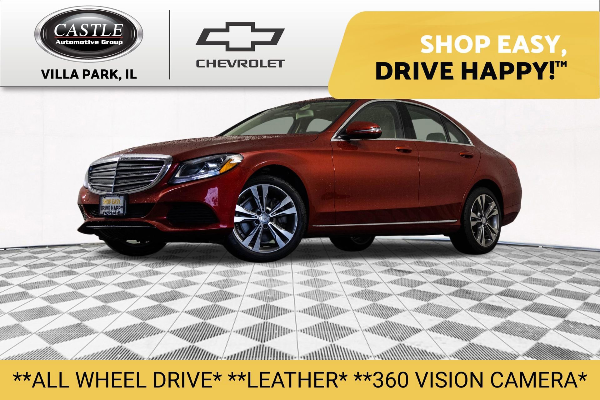 Used 2016 Mercedes-Benz C 300 4MATIC Sedan image 1