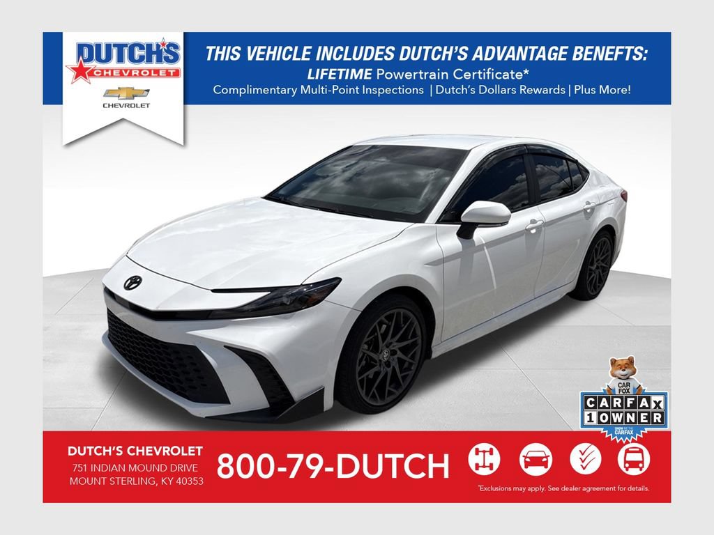 Used 2025 Toyota Camry SE FWD image 1