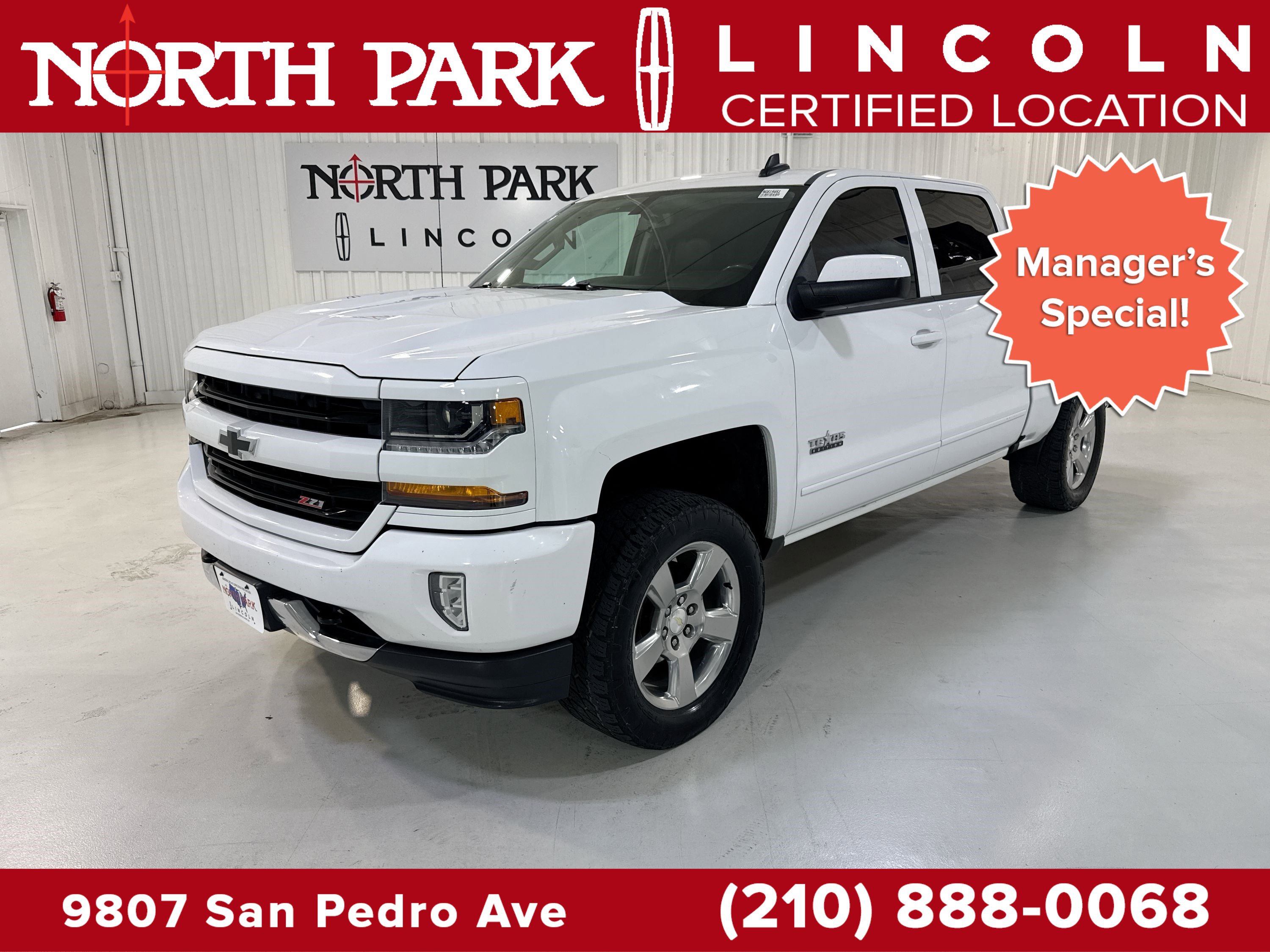Used 2018 Chevrolet Silverado 1500 LT w/ Texas Edition