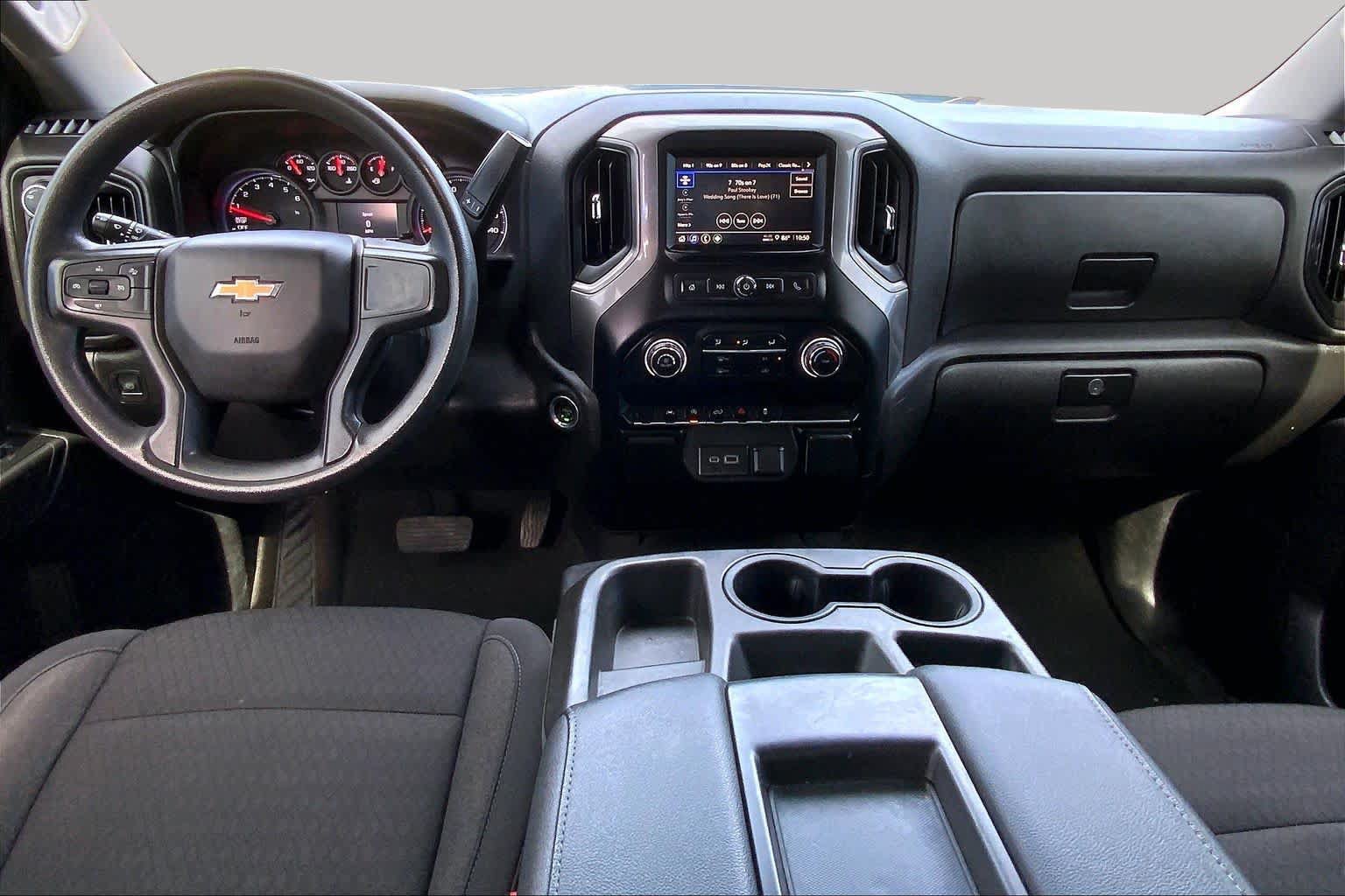 Certified 2022 Chevrolet Silverado 1500 Custom w/ LPO, Dark Essentials Package AWD/4WD image 16
