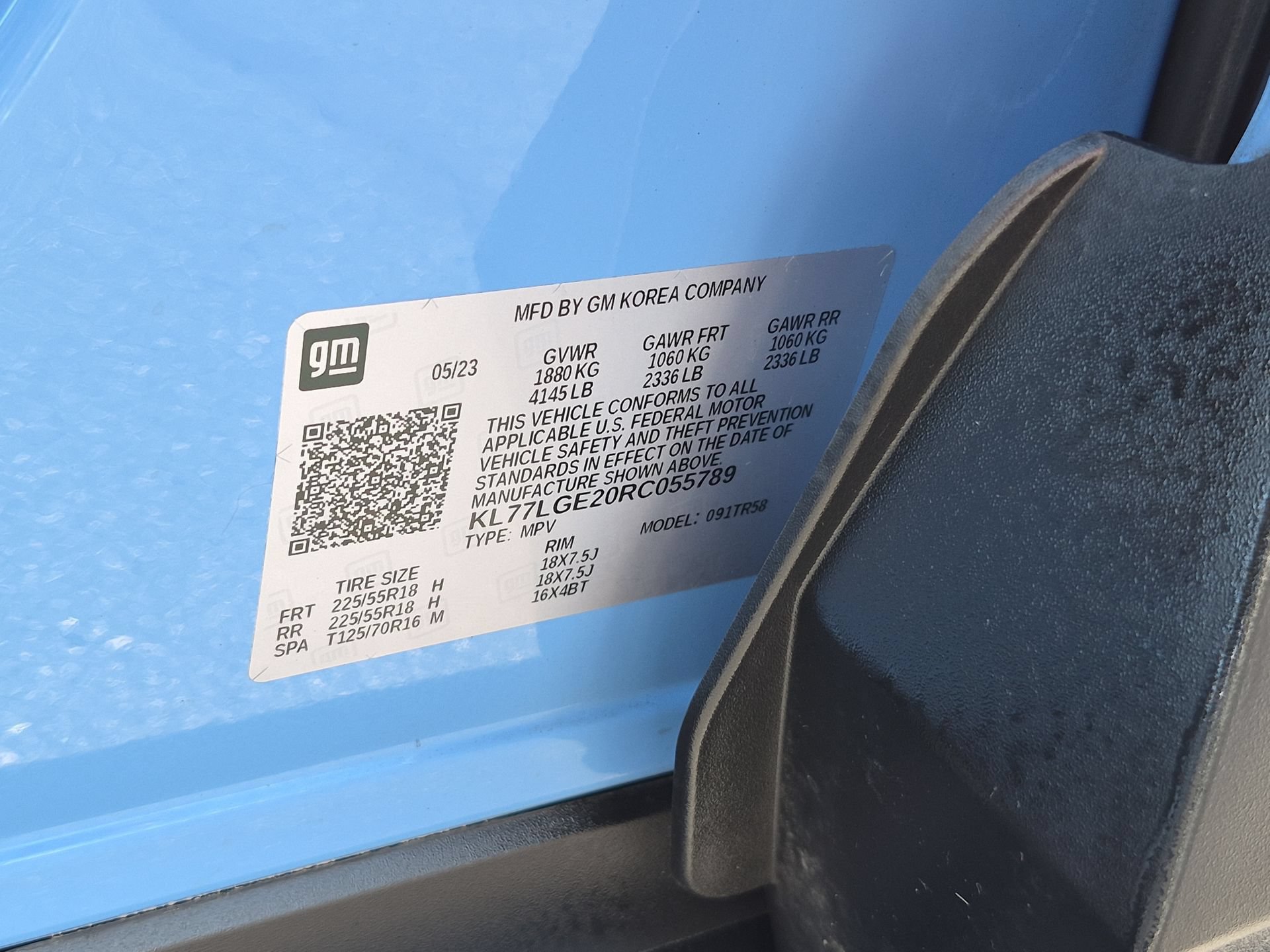 Certified 2024 Chevrolet Trax RS w/ Sunroof Package FWD image 34