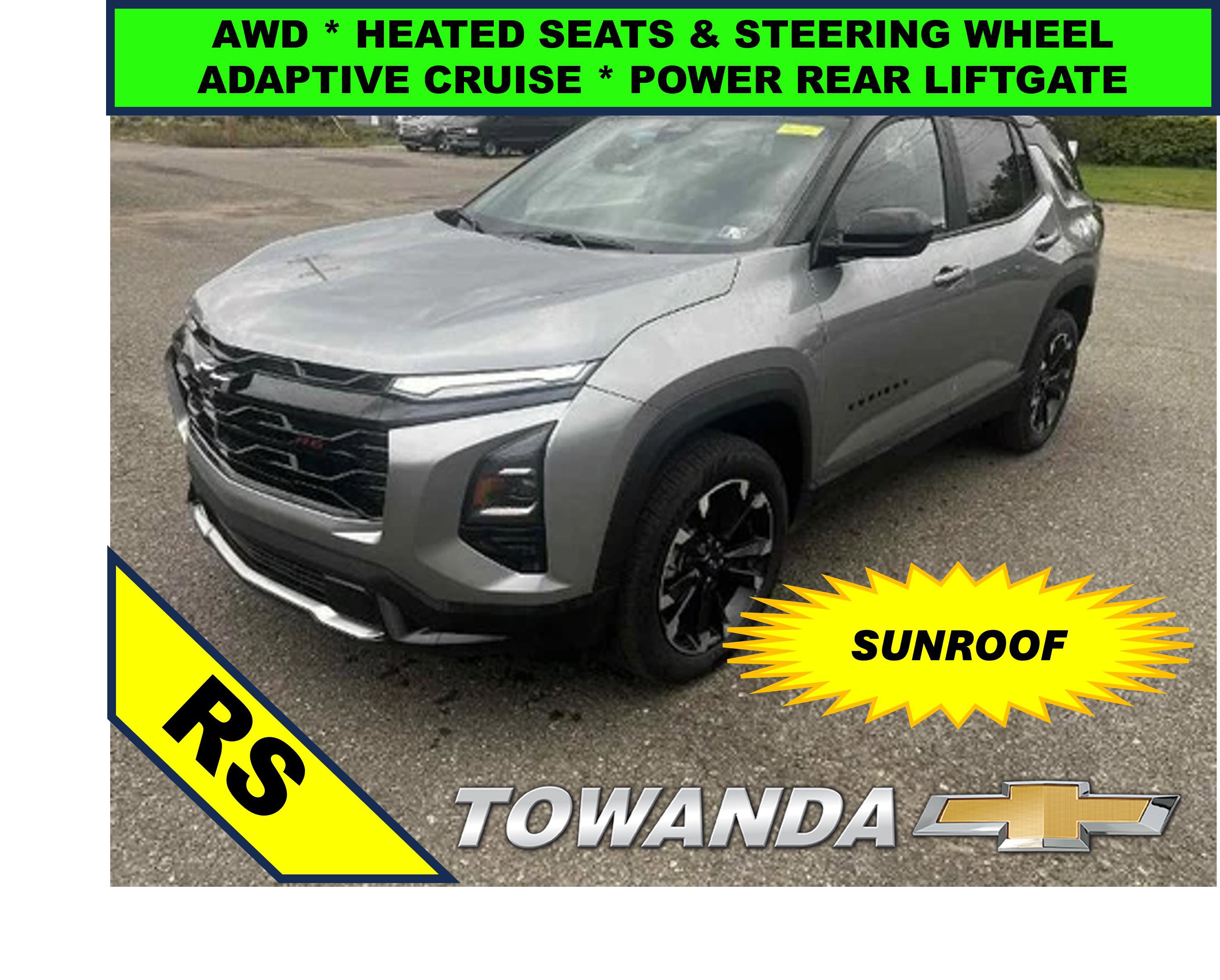 New 2026 Chevrolet Equinox RS w/ LPO, Floor Liner Package